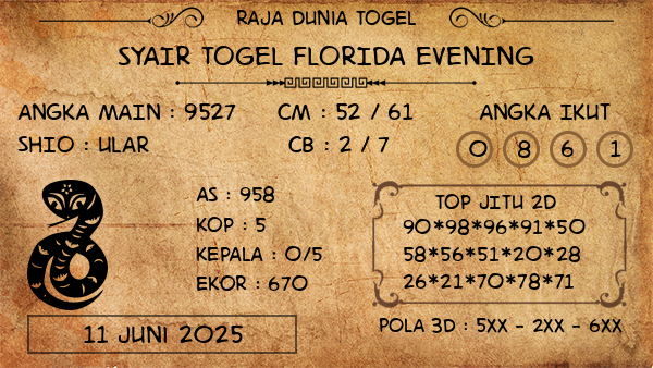 Prediksi Florida Evening